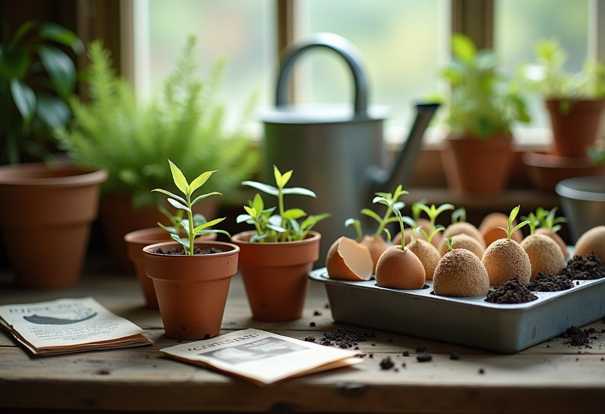 Plastic Free Seed Starting: Natural Container Alternatives